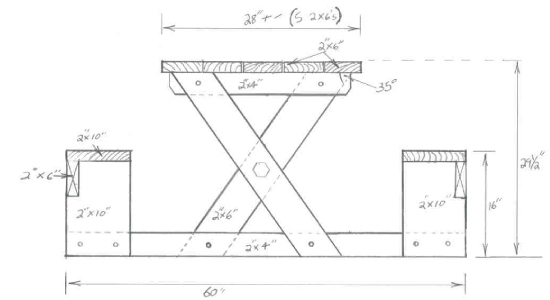 Wood Picnic Table Plans Free | executiveofficefurniture.com