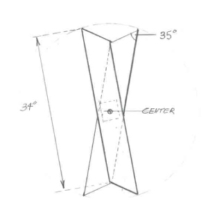 Picnic Table Leg Plans