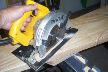 Cutting a Stair Stringer