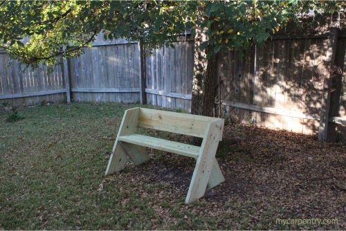 Easy Bench Plans by Aldo Leopold