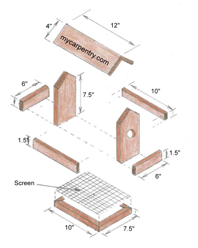 birdhouse bird feeder