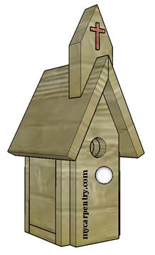 Church Birdhouse