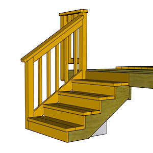 Build Deck Stairs