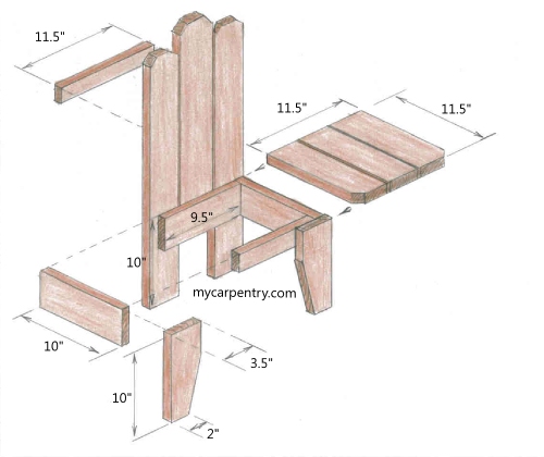 Wooden Chair Detail