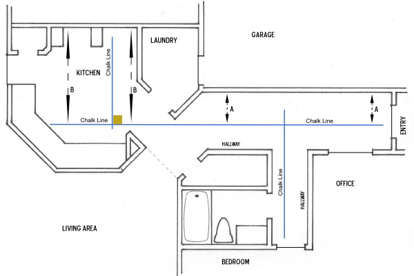 Floor Tile Layout