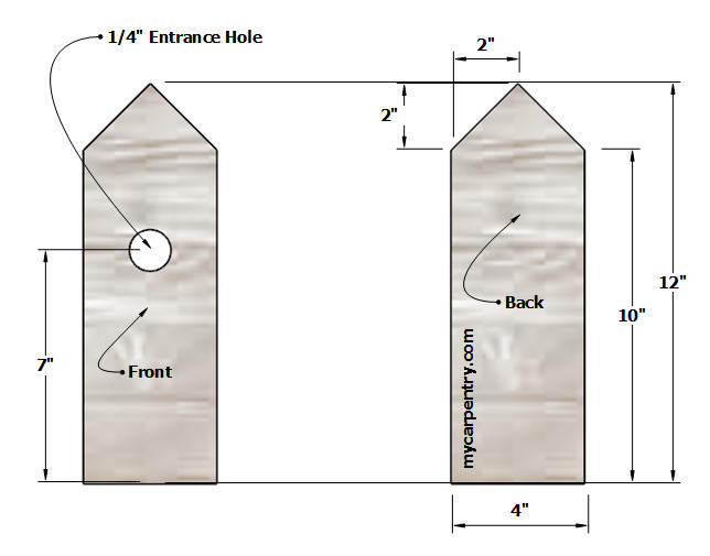 Chickadee Birdhouse