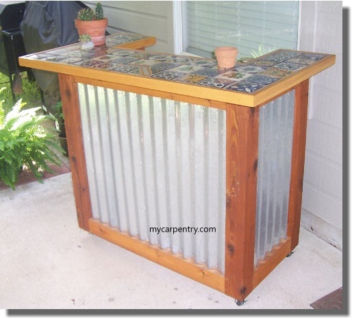 Outdoor Bar Furniture - Build your own Patio Bar Set