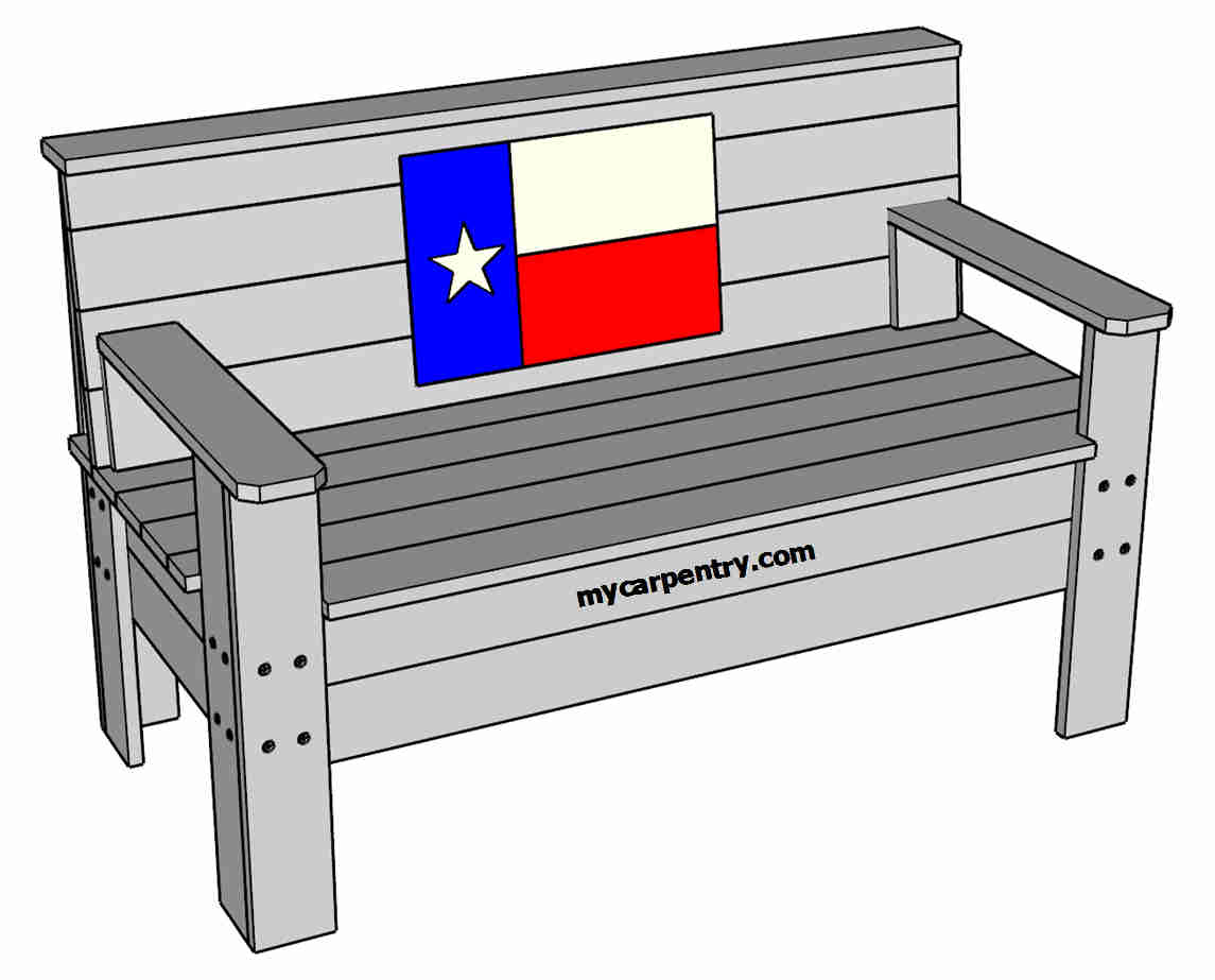 Deck Bench Plans