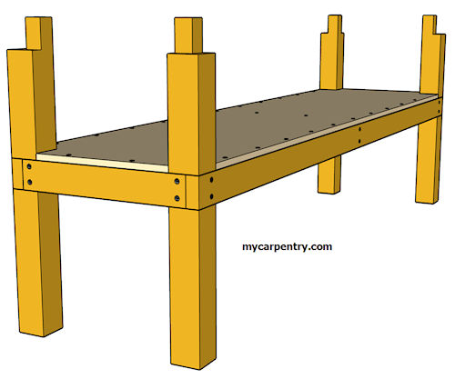 simple workbench plans