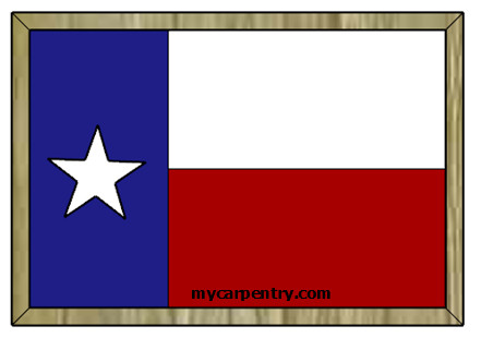 Rustic Texas Flag