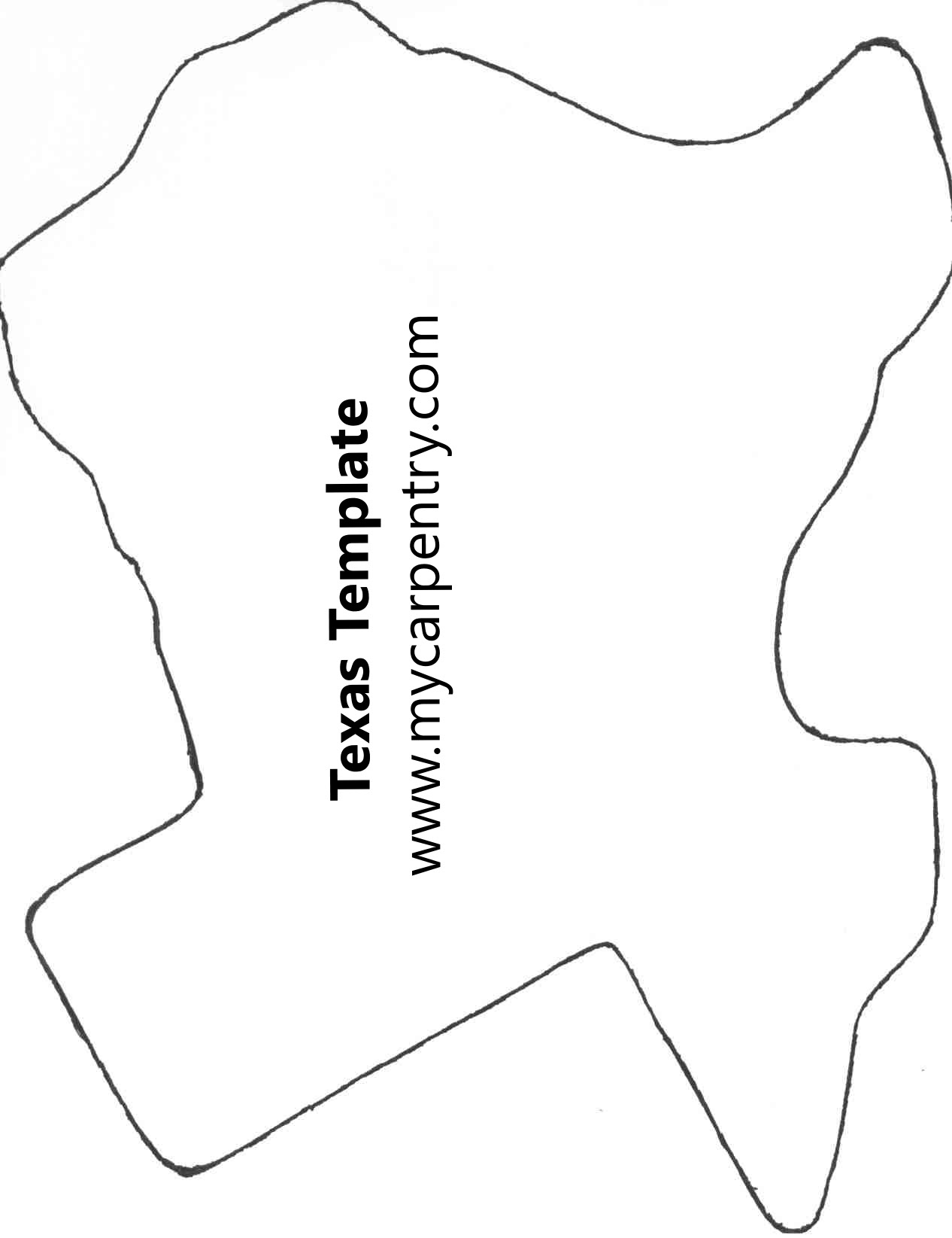 Shape of Texas