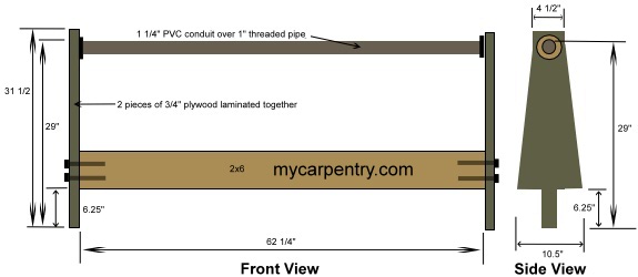 ladder rack plans plans diy free download draw leaf table