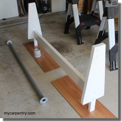 Assembled Truck Rack Uprights