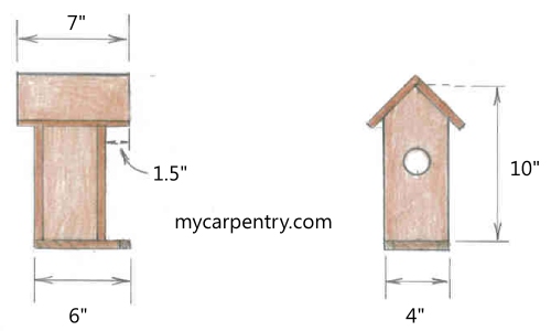 Bird House - Elevations