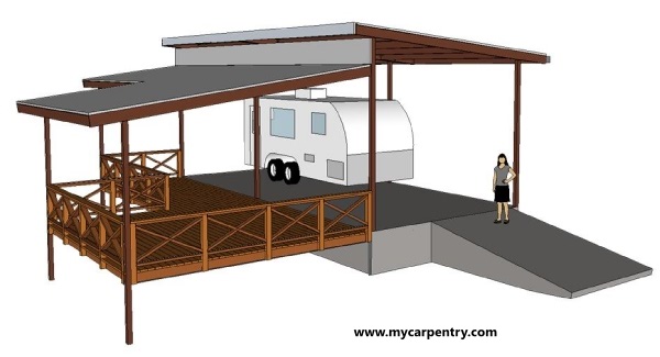 Cedar Deck Plan