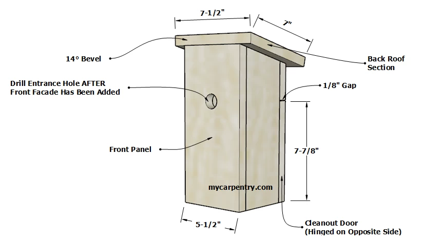 Chickadee Birdhouse