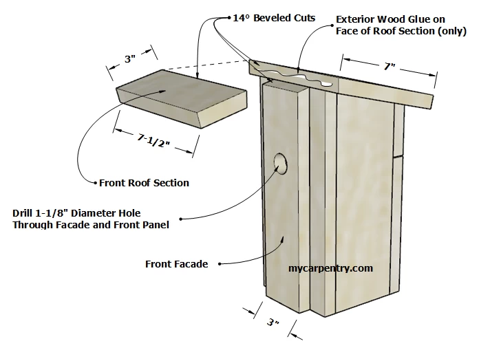 Chickadee Birdhouse