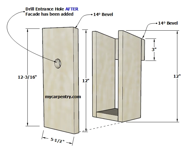 Chickadee Birdhouse