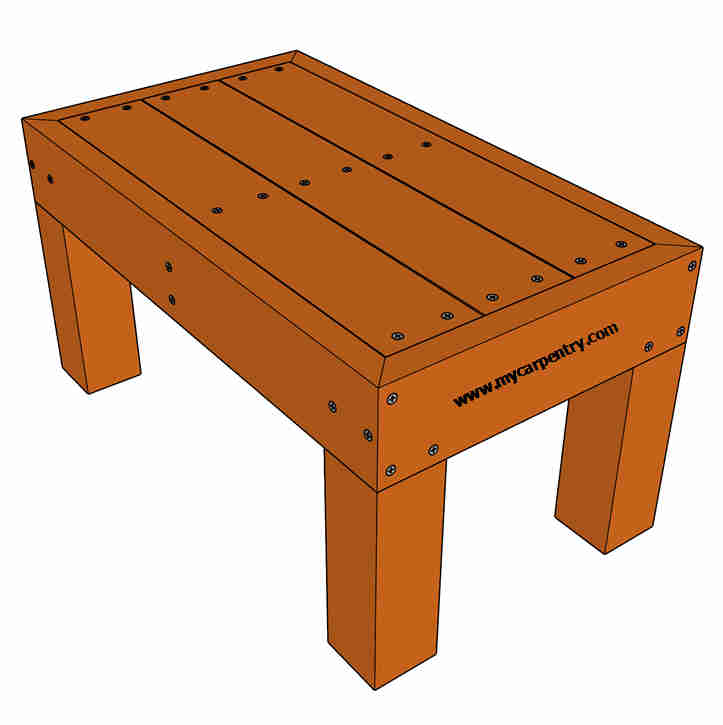 Bench Plans - Build your own custom wood bench