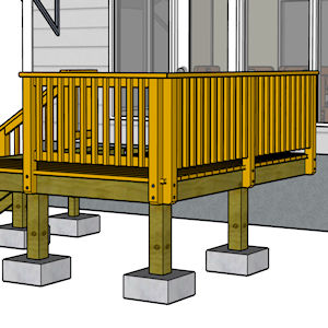 Build a Deck - Railing