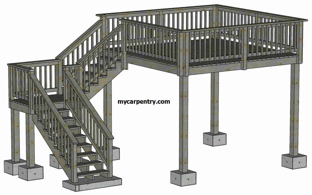 3D U-shaped steel stair calculator