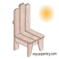 Decorative Wooden Chair