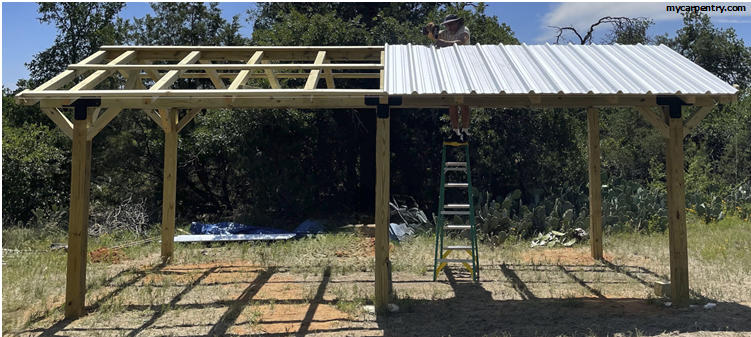 Installing Roof Panels