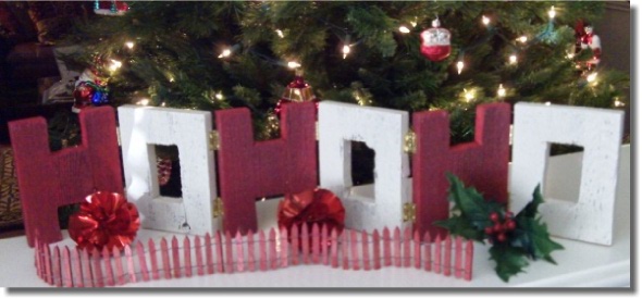 Ho-Ho-Ho Christmas Decoration