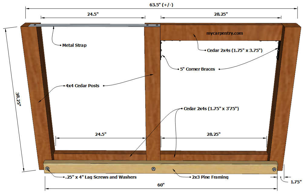 Home Bar Plans Back Section