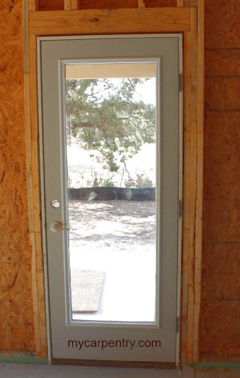 Framing a Door's Rough Opening