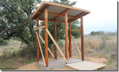 Outdoor Shower Enclosure