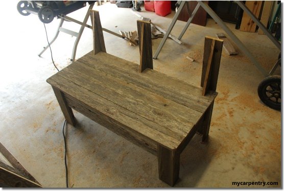 Rustic Bench Plans