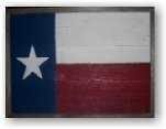 Rustic Texas Flag