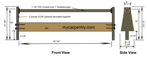 Truck Ladder Racks - Rear