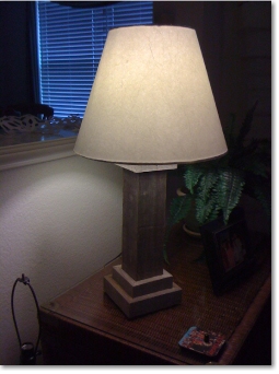 Rustic Table Lamp