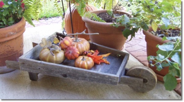 Wooden Wheelbarrow