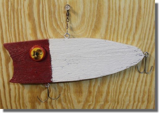 Wooden Fishing Lure - Lucky 13
