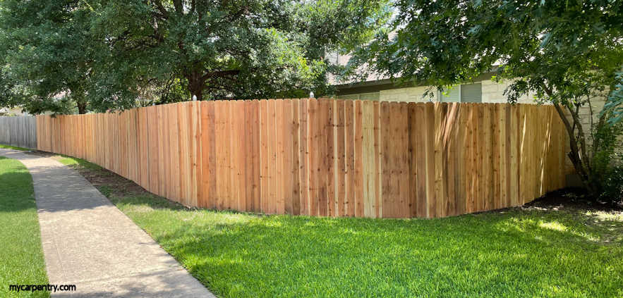 Wooden Privacy Fence