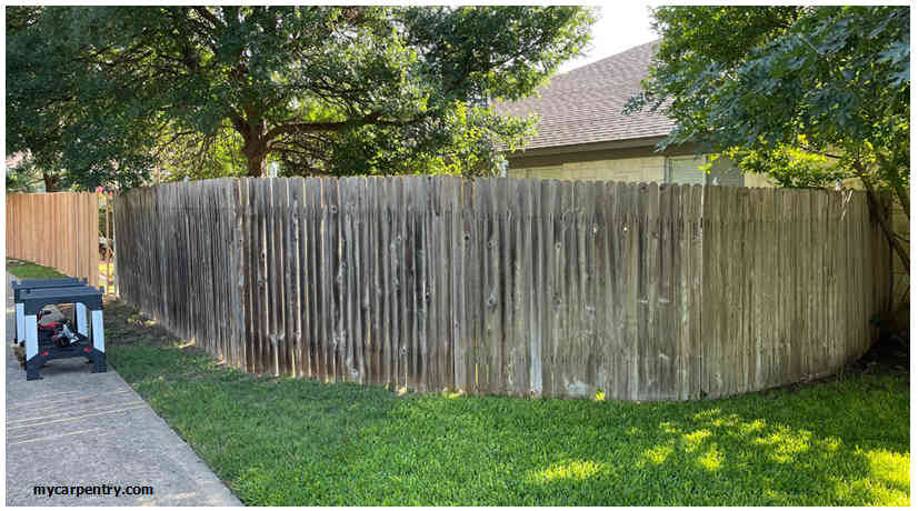 Replacing a Privacy Fence