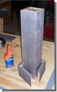 Mitered Lamp Base