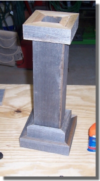 Mitred Lamp Body Pieces