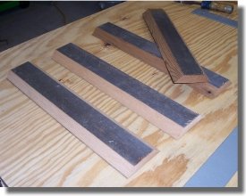 Mitred Lamp Body Pieces